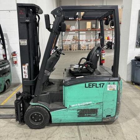 Used 2017 MITSUBISHI FB20PNT-AC Electric Forklift for sale in Langley British Columbia