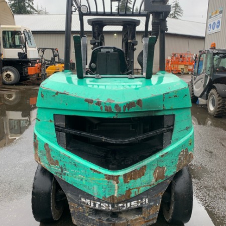 Used 2021 MITSUBISHI FD50N1 Pneumatic Tire Forklift for sale in Langley British Columbia