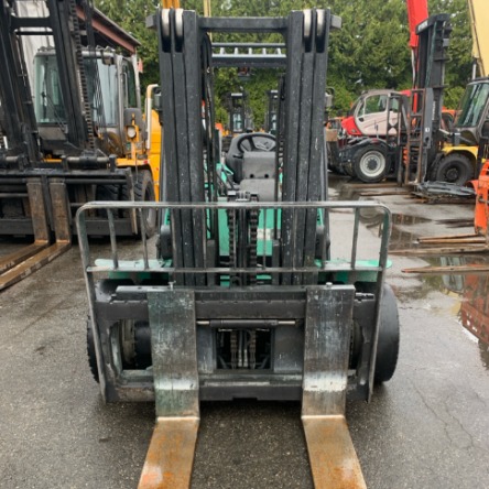 Used 2021 MITSUBISHI FD50N1 Pneumatic Tire Forklift for sale in Langley British Columbia