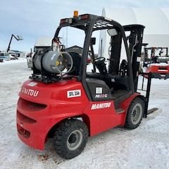 Used 2022 MANITOU MI30G Pneumatic Tire Forklift for sale in Regina Saskatchewan