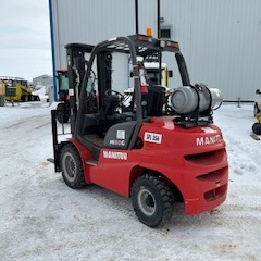 Used 2022 MANITOU MI30G Pneumatic Tire Forklift for sale in Regina Saskatchewan