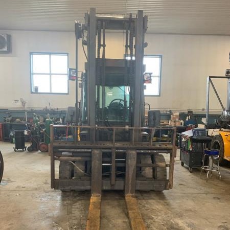 Used 2019 HYUNDAI 70D-9 Pneumatic Tire Forklift for sale in Kitchener Ontario