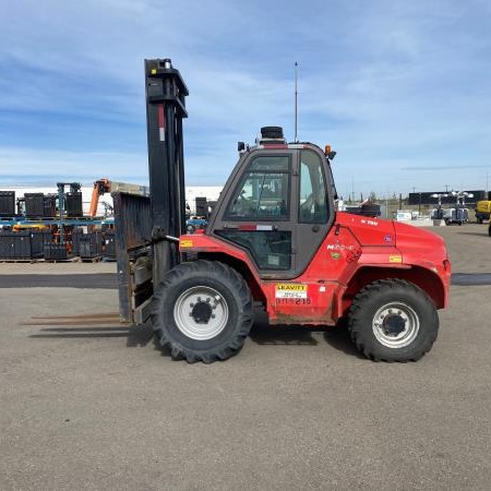 Used 2017 MANITOU M50 Rough Terrain Forklift for sale in Red Deer Alberta