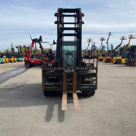 Used 2017 MANITOU M50 Rough Terrain Forklift for sale in Red Deer Alberta