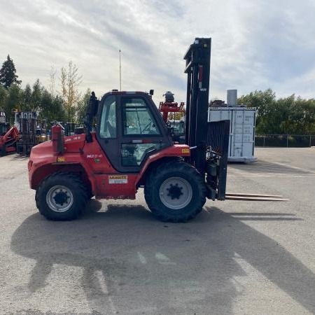 Used 2017 MANITOU M50 Rough Terrain Forklift for sale in Red Deer Alberta