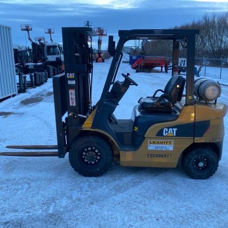 Used 2017 CAT GP25N5 Pneumatic Tire Forklift for sale in Red Deer Alberta