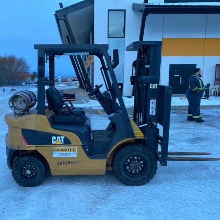 Used 2017 CAT GP25N5 Pneumatic Tire Forklift for sale in Red Deer Alberta