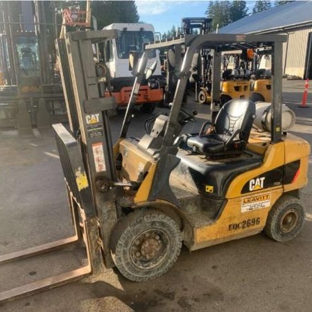 Used 2016 CAT GP25N5 Pneumatic Tire Forklift for sale in Langley British Columbia