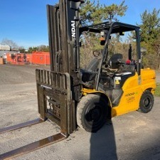 Used 2019 HYUNDAI 50DA-9 Pneumatic Tire Forklift for sale in Portland Oregon