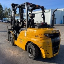 Used 2019 HYUNDAI 50DA-9 Pneumatic Tire Forklift for sale in Portland Oregon