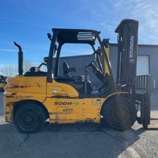 Used 2019 HYUNDAI 50DA-9 Pneumatic Tire Forklift for sale in Portland Oregon