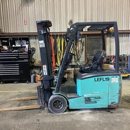 Used 2017 MITSUBISHI FB20PNT-AC Electric Forklift for sale in Prince George British Columbia