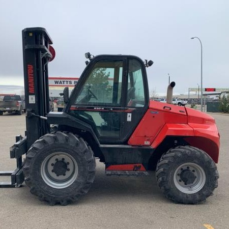 Used 2022 MANITOU M50.4 Rough Terrain Forklift for sale in Red Deer Alberta