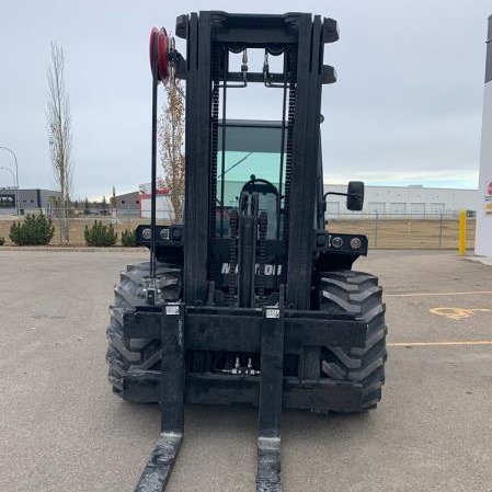 Used 2022 MANITOU M50.4 Rough Terrain Forklift for sale in Red Deer Alberta