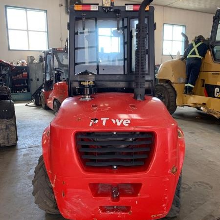 Used 2021 TOVEL FD35T Electric Forklift for sale in Brampton Ontario