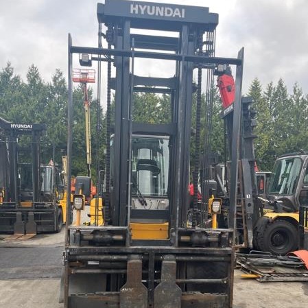 Used 2021 HYUNDAI 110D-9 Pneumatic Tire Forklift for sale in Langley British Columbia