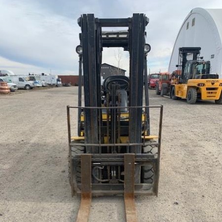 Used 2008 HYUNDAI 30L-7 Pneumatic Tire Forklift for sale in Regina Saskatchewan