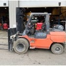 Used 2006 TOYOTA 7FGAU50 Pneumatic Tire Forklift for sale in Langley British Columbia