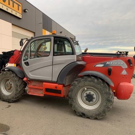 Used 2014 MANITOU MT1840 Telehandler / Zoom Boom for sale in Red Deer Alberta