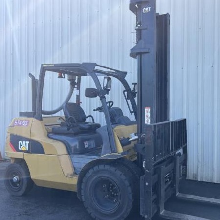 Used 2017 CAT DP50CN1 Pneumatic Tire Forklift for sale in Sacramento California