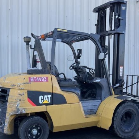 Used 2016 CAT DP50CN1 Pneumatic Tire Forklift for sale in Sacramento California