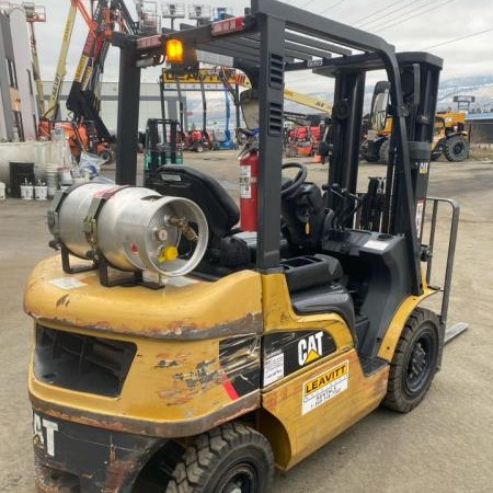 Used 2018 CAT GP25N5 Pneumatic Tire Forklift for sale in Kelowna British Columbia