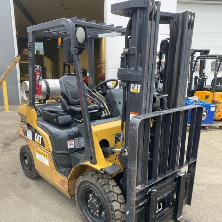 Used 2018 CAT GP25N5 Pneumatic Tire Forklift for sale in Kelowna British Columbia