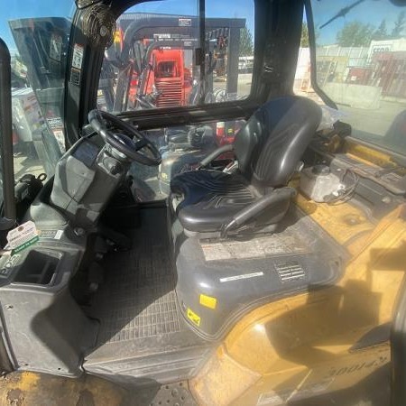 Used 2015 CAT DP50CN1 Pneumatic Tire Forklift for sale in Edmonton Alberta