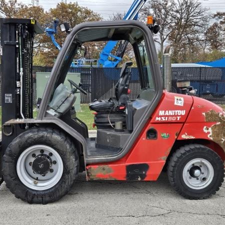 Used 2020 MANITOU MSI30 Rough Terrain Forklift for sale in Rockdale Illinois