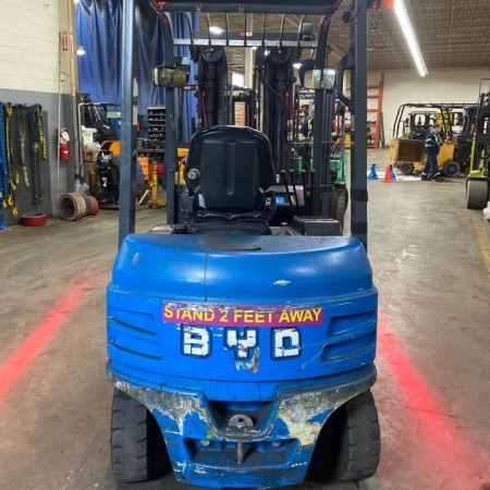 Used 2022 BYD ECB25 Electric Forklift for sale in Brampton Ontario