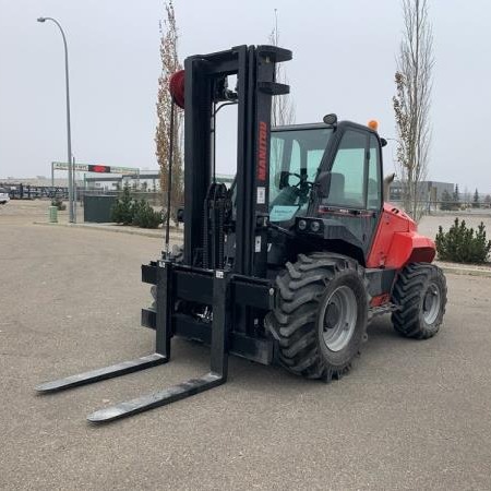 Used 2022 MANITOU M50.4 Rough Terrain Forklift for sale in Red Deer Alberta