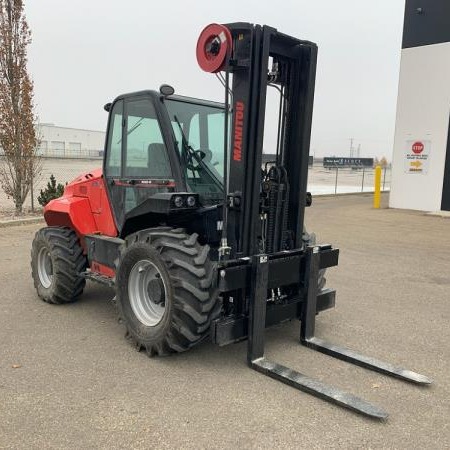 Used 2022 MANITOU M50.4 Rough Terrain Forklift for sale in Red Deer Alberta