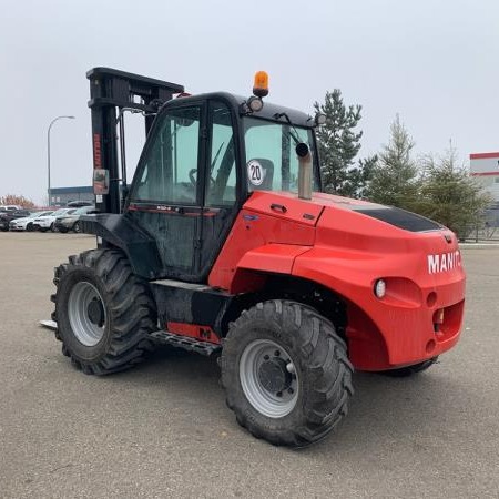 Used 2022 MANITOU M50.4 Rough Terrain Forklift for sale in Red Deer Alberta