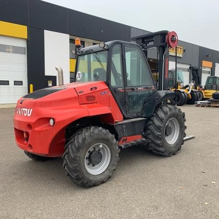 Used 2022 MANITOU M50.4 Rough Terrain Forklift for sale in Red Deer Alberta