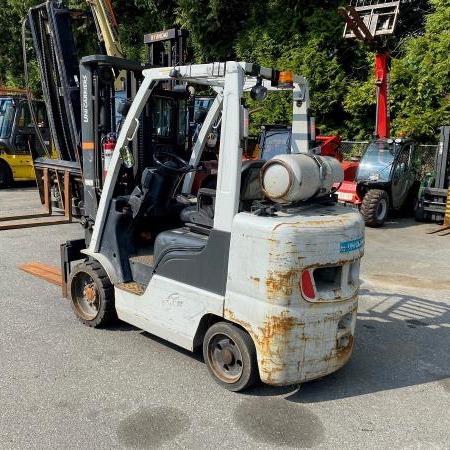 Used 2016 UNICARRIERS MCUG1F2F36LV Cushion Tire Forklift for sale in Langley British Columbia