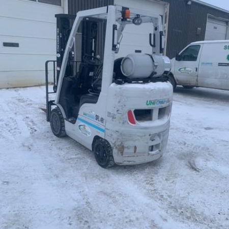 Used 2021 UNICARRIERS CF50LP Cushion Tire Forklift for sale in Saskatoon Saskatchewan