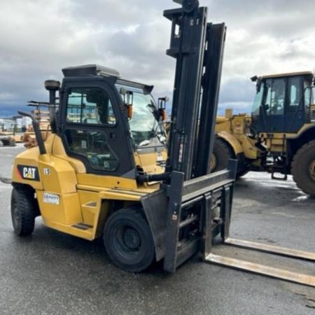 Used 2015 CAT DP70N Pneumatic Tire Forklift for sale in Lakewood Washington