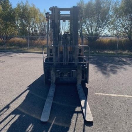 Used 2018 HYUNDAI 40L-7A Pneumatic Tire Forklift for sale in Red Deer Alberta