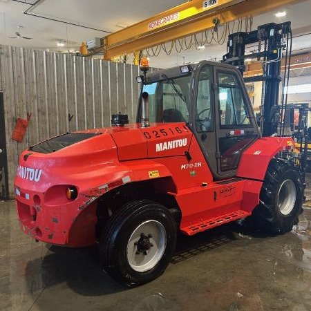 Used 2019 MANITOU M70-2H Rough Terrain Forklift for sale in Red Deer Alberta