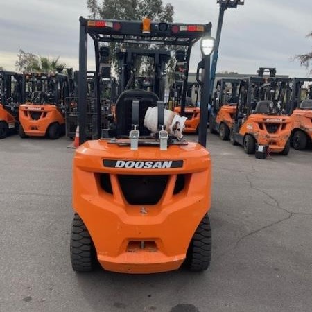 Used 2022 DOOSAN G25E-7 Pneumatic Tire Forklift for sale in Phoenix Arizona