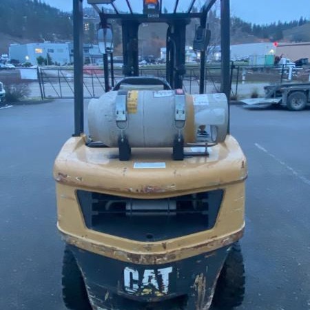 Used 2018 CAT GP25N5 Pneumatic Tire Forklift for sale in Kelowna British Columbia