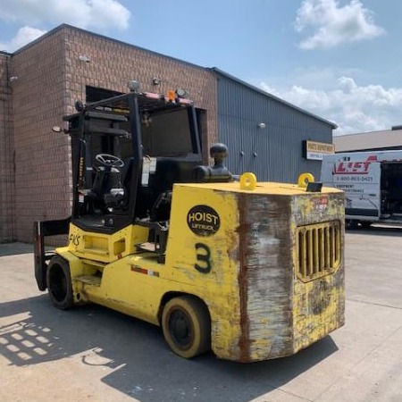 Used 2018 HOIST F300 Cushion Tire Forklift for sale in Burlington North Carolina