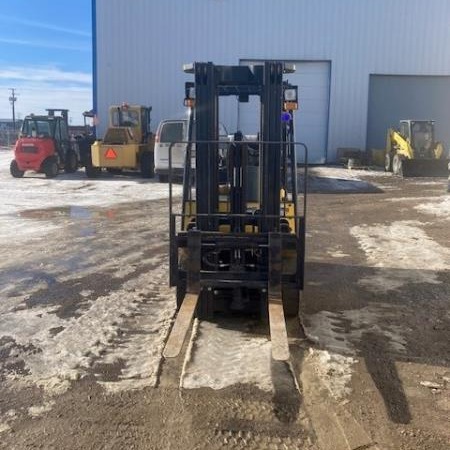 Used 2023 HYUNDAI 25LC-7A Cushion Tire Forklift for sale in Regina Saskatchewan