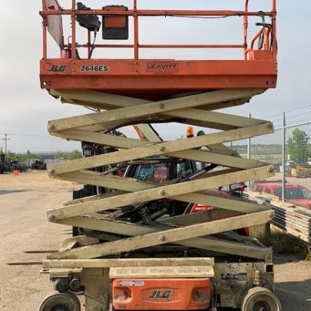 Used 2019 JLG 2646ES Scissor Lift for sale in Red Deer Alberta