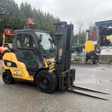 Used 2019 CAT DP50CN1 Pneumatic Tire Forklift for sale in Langley British Columbia