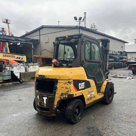 Used 2019 CAT DP50CN1 Pneumatic Tire Forklift for sale in Langley British Columbia