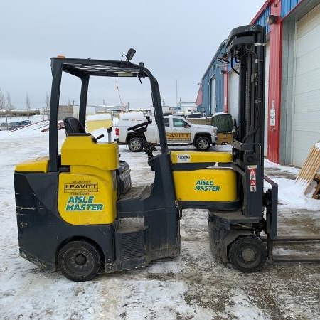 Used 2012 RAYMOND DR32TT Very Narrow Aisle Forklift for sale in Langley British Columbia