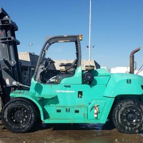 Used 2019 MITSUBISHI FD160AN Pneumatic Tire Forklift for sale in Baldwin Park California