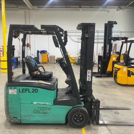 Used 2017 MITSUBISHI FB20PNT-AC Electric Forklift for sale in Surrey British Columbia