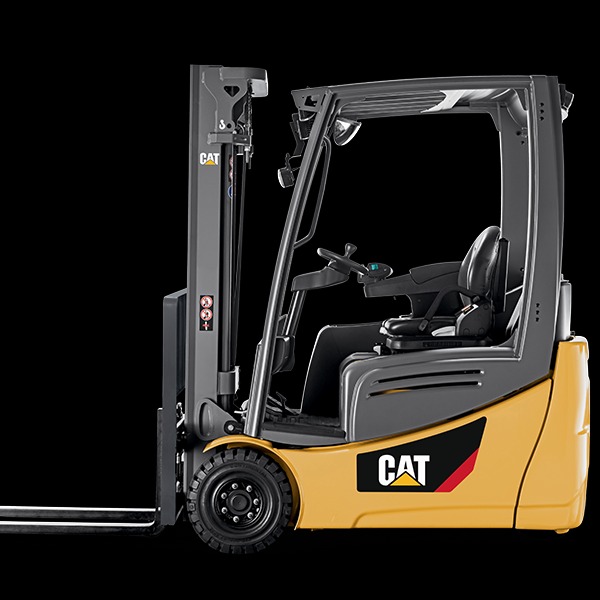 Used 2019 CAT 2ETC3500 Electric Forklift for sale in Edmonton Alberta